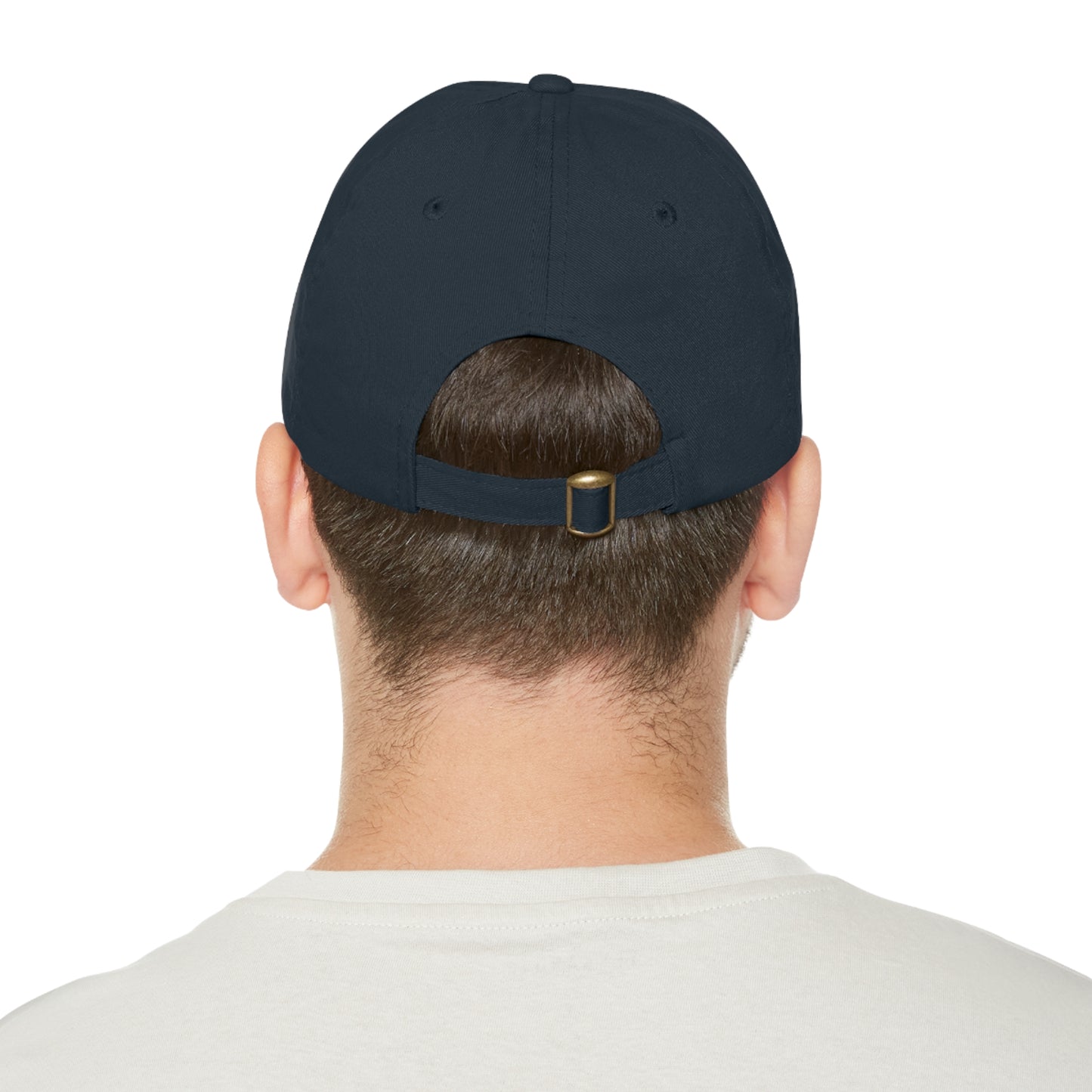 Normalize Stuttering Strapback Hat with Leather Patch