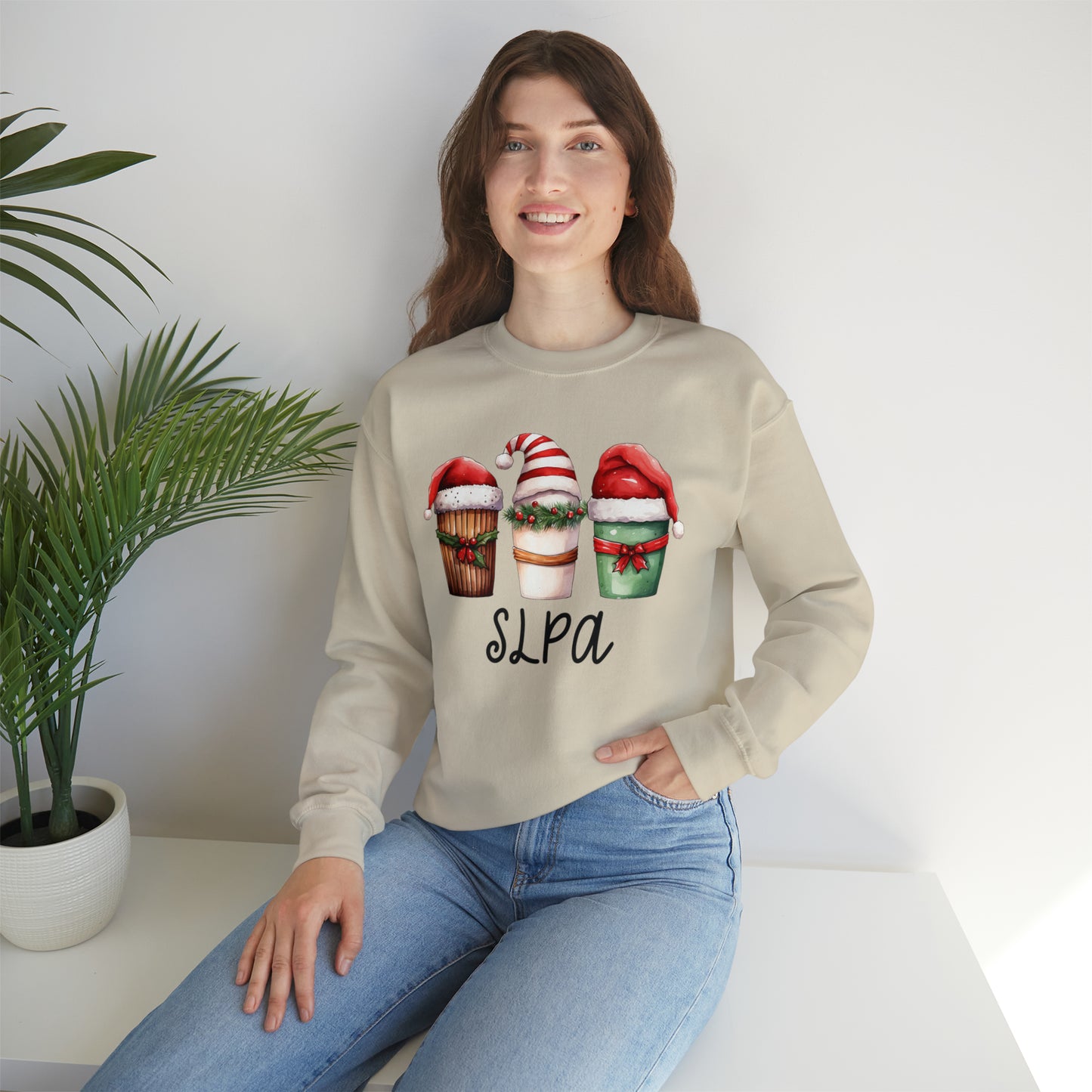 SLPA Latte Christmas Sweatshirt