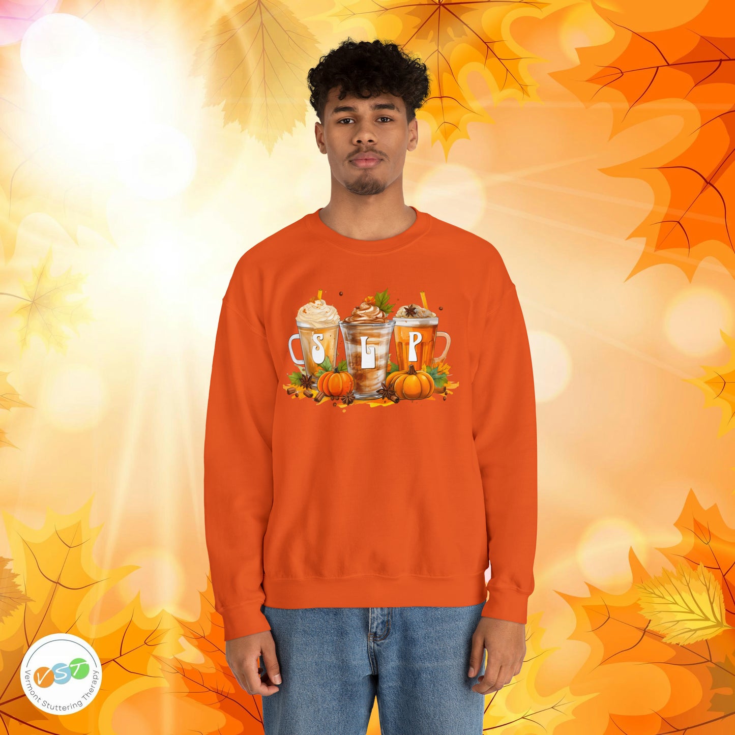 SLP Fall Pumpkin Latte Coffee Sweatshirt