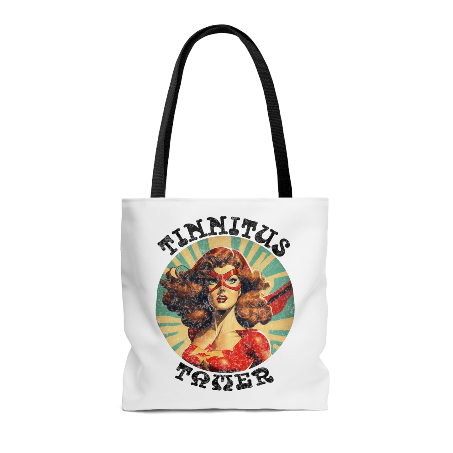 Tinnitus Tamer Retro Audiology Gift Tote Bag, 3 sizes