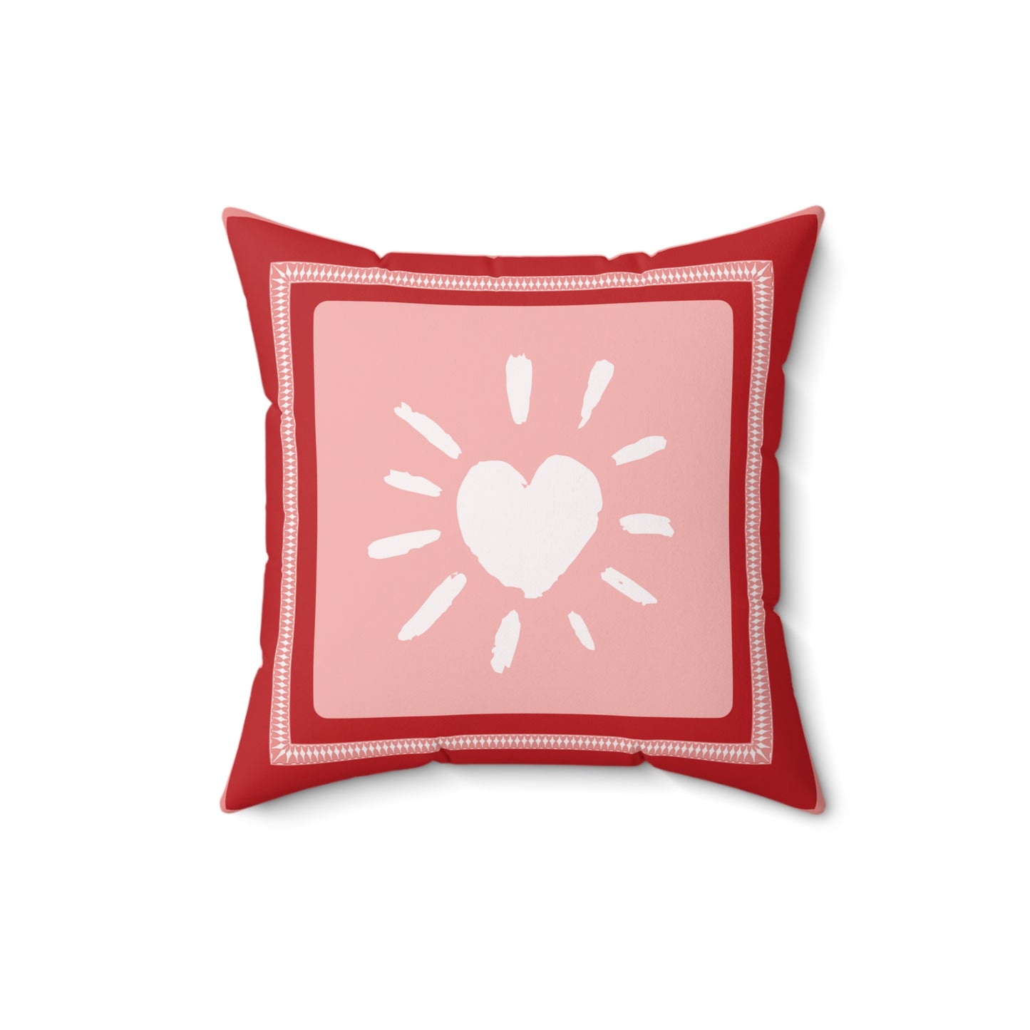 Valentine's Day Custom Name Pillow - ASL I Love You Square Pillow V-Day Gift for Her