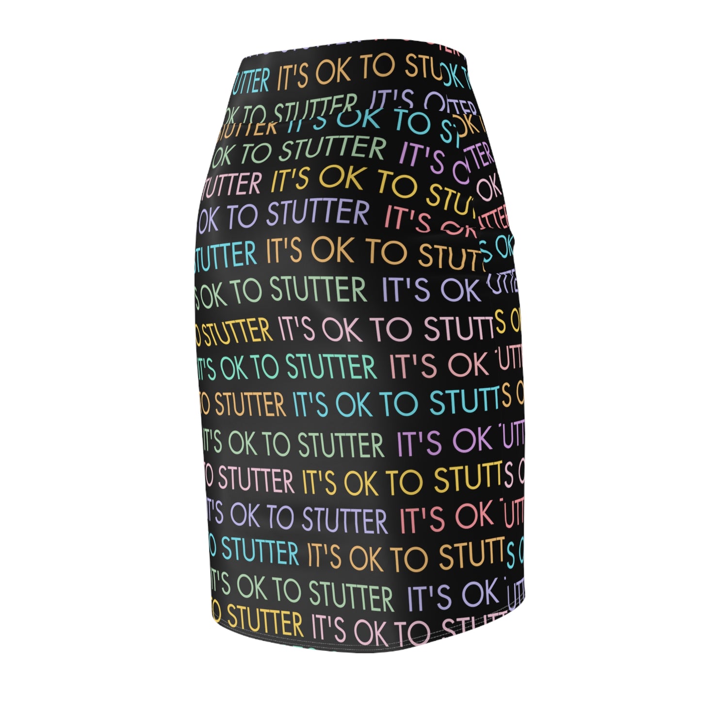 It's OK to Stutter Women's Pencil Skirt