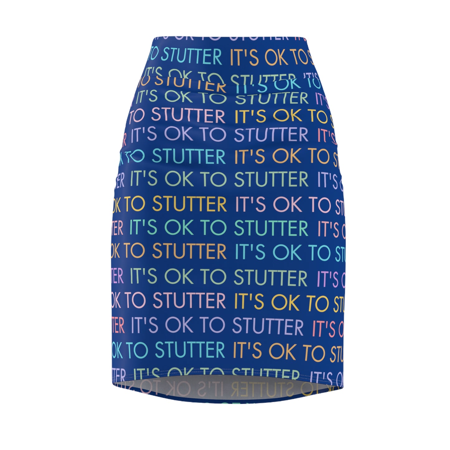 It's OK to Stutter Women's Pencil Skirt