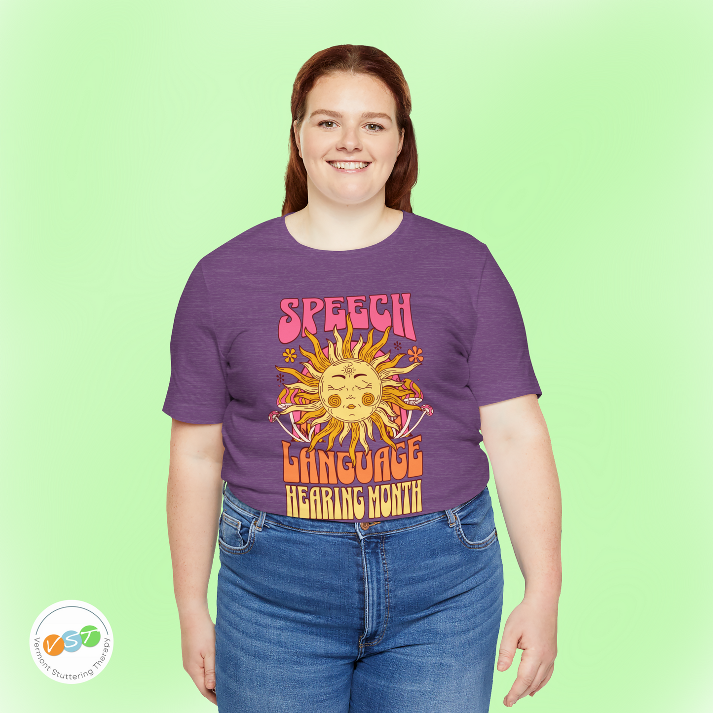 Sun Speech Language Hearing Month Tshirt for SLP