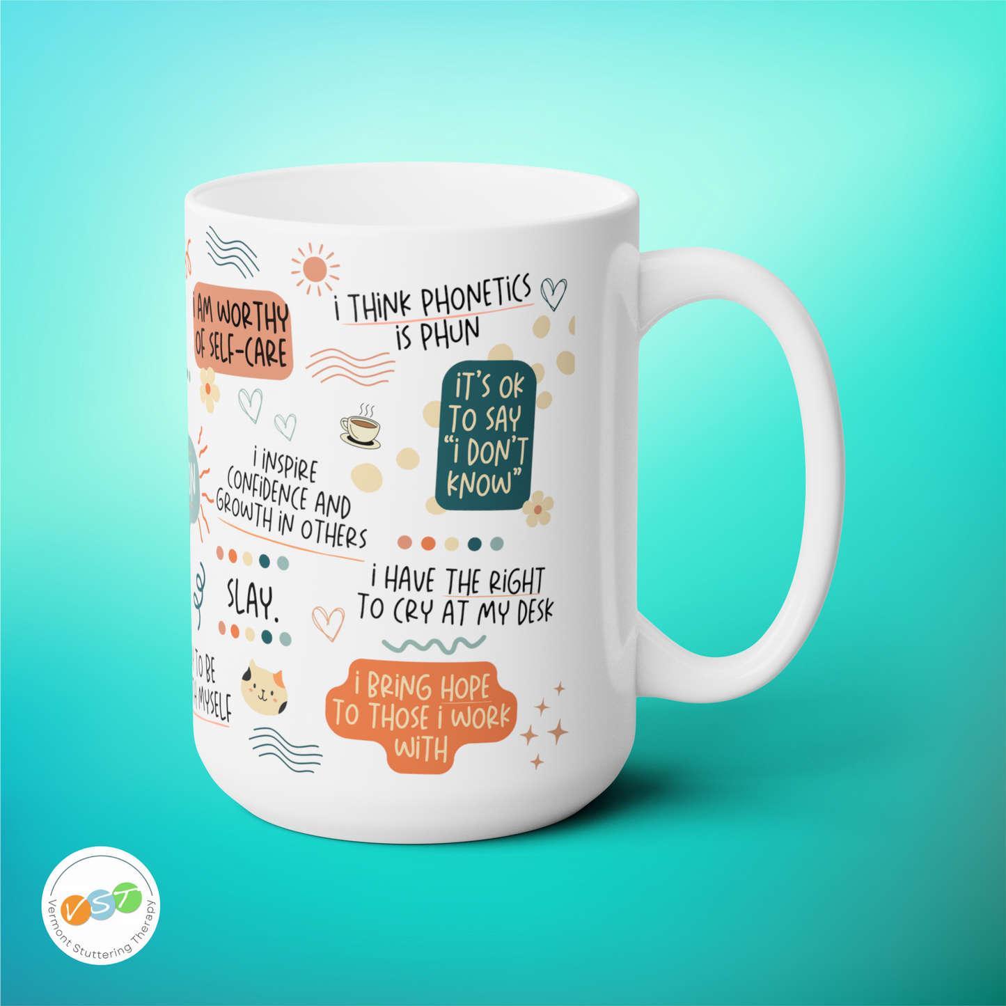 SLP Motivation Mug for Speech-Language Pathologist 