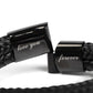 Sentimental Gift for Son from Mom - Love You Forever Braided Vegan Leather Bracelet