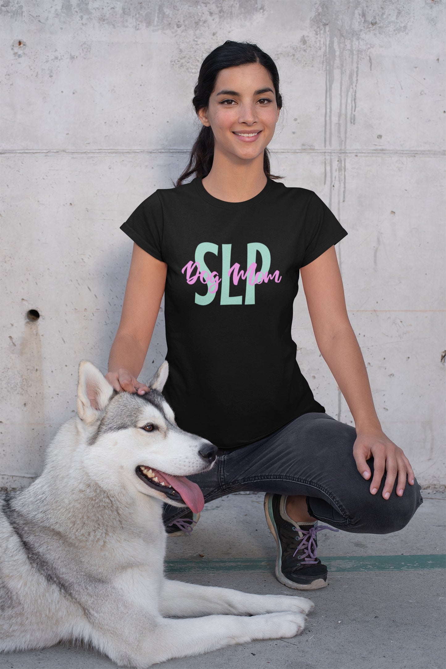 SLP Dog Mom Tshirt