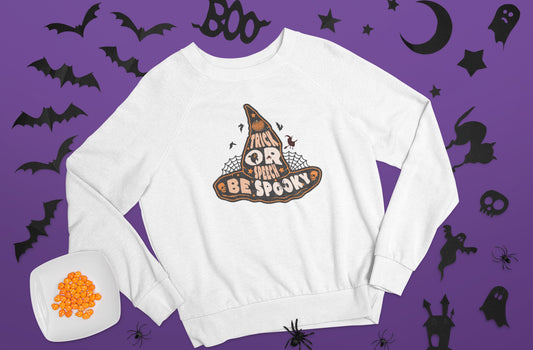 Trick or Speech Witch Hat SLP Halloween Sweatshirt for SLP / SLPA