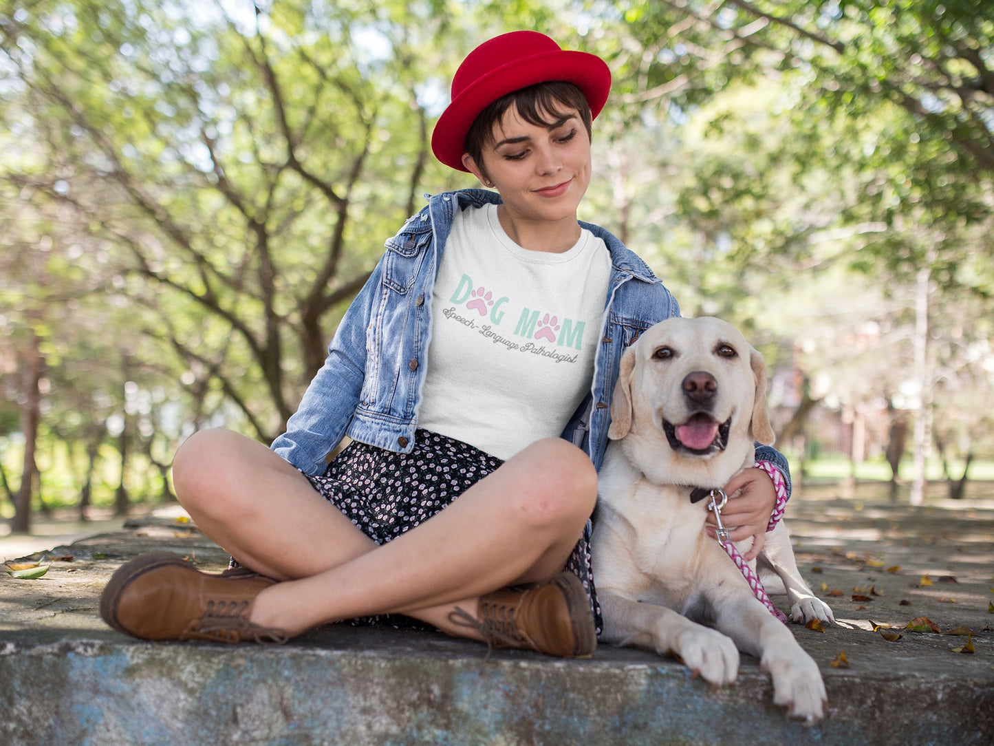 Dog Mom Speech-language Pathologist Tshirt