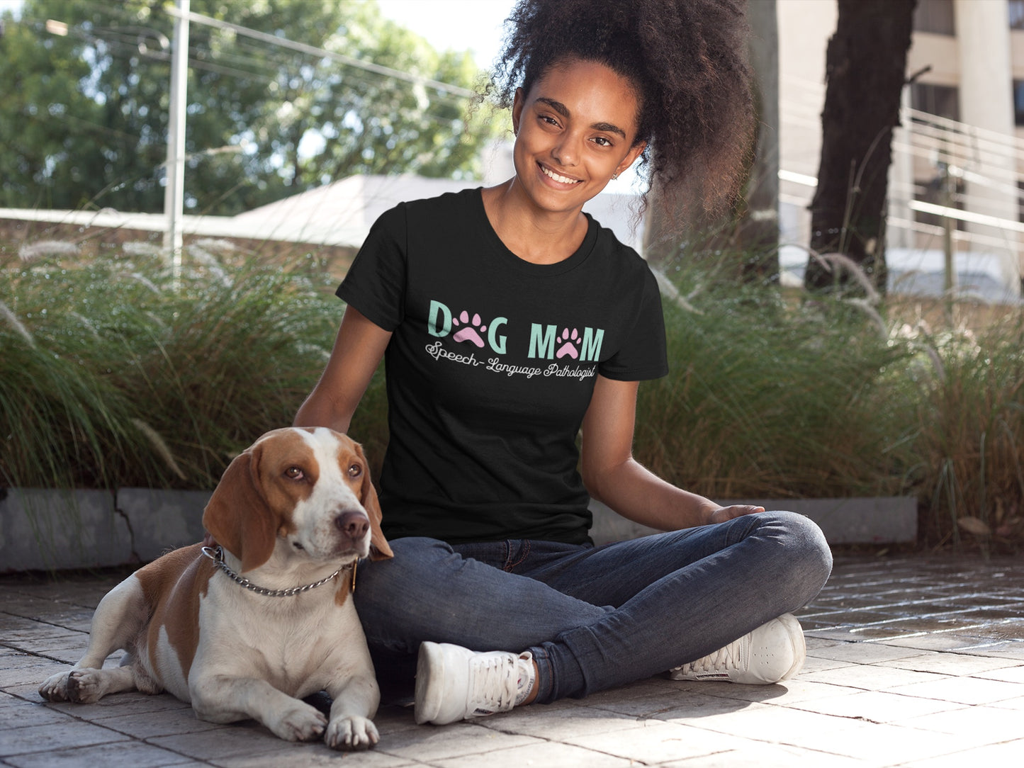 Dog Mom Speech-language Pathologist Tshirt