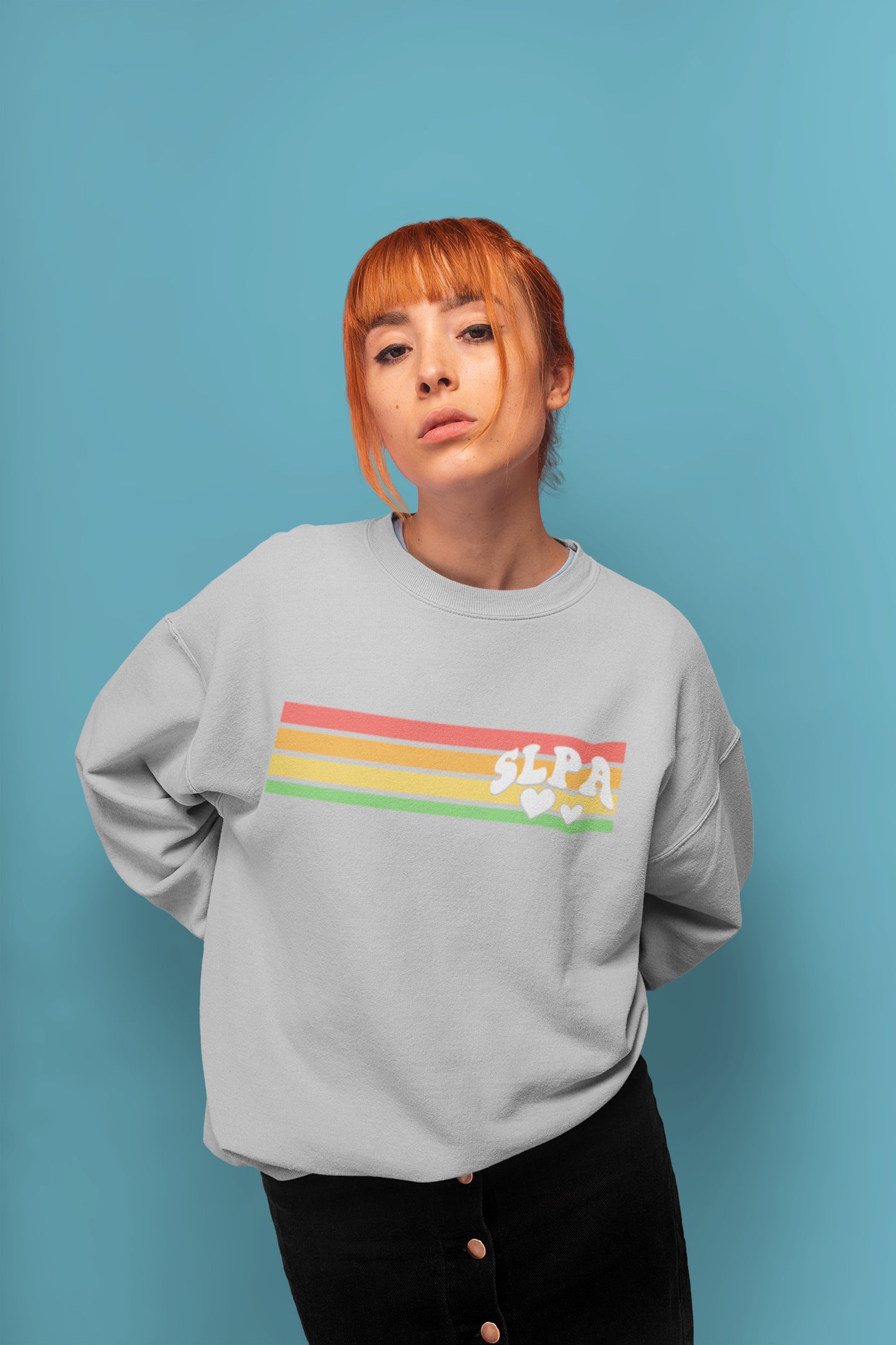 Retro Stripe SLPA Sweatshirt