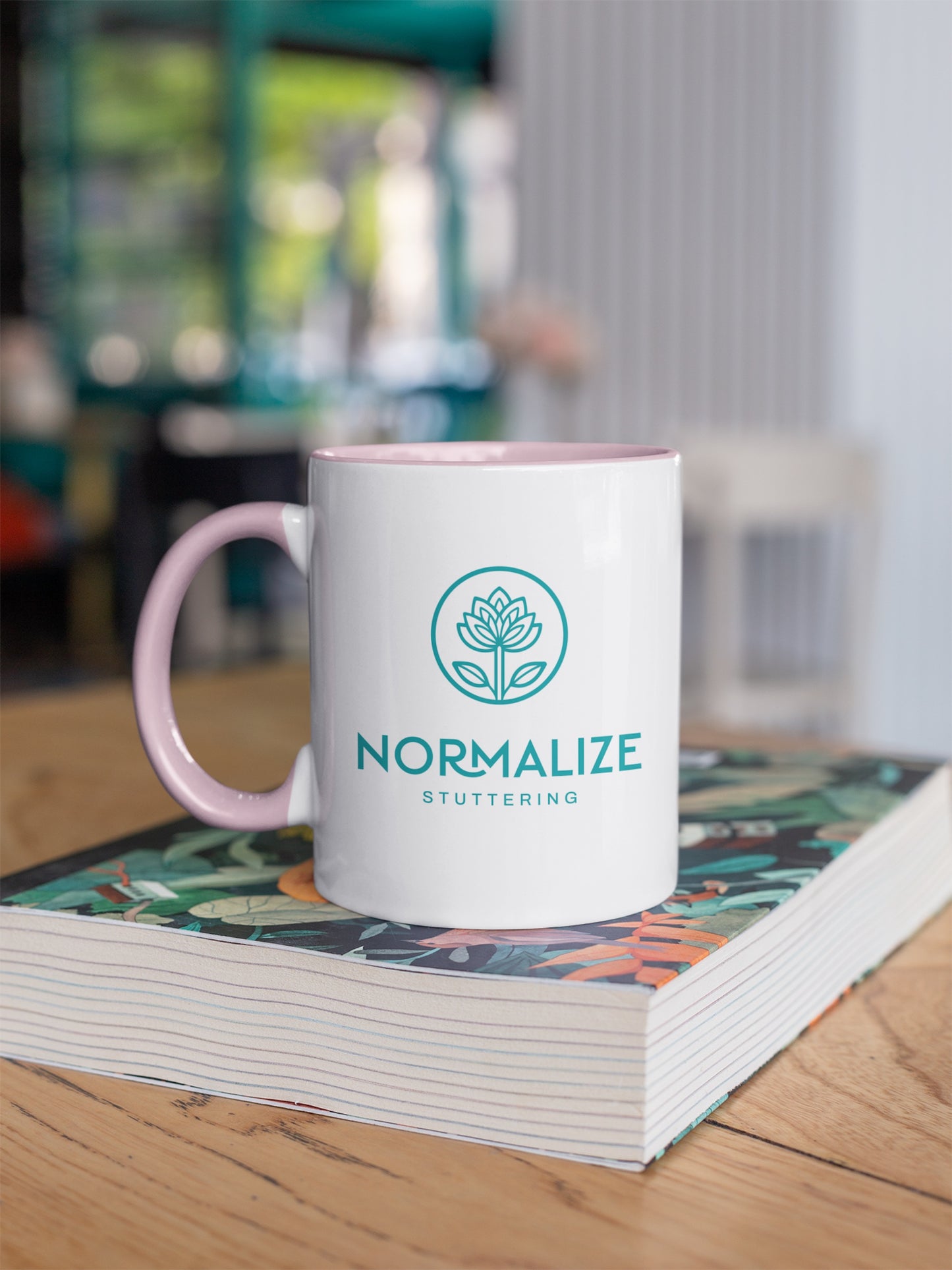 Normalize Stuttering Zen Mug, 15 oz