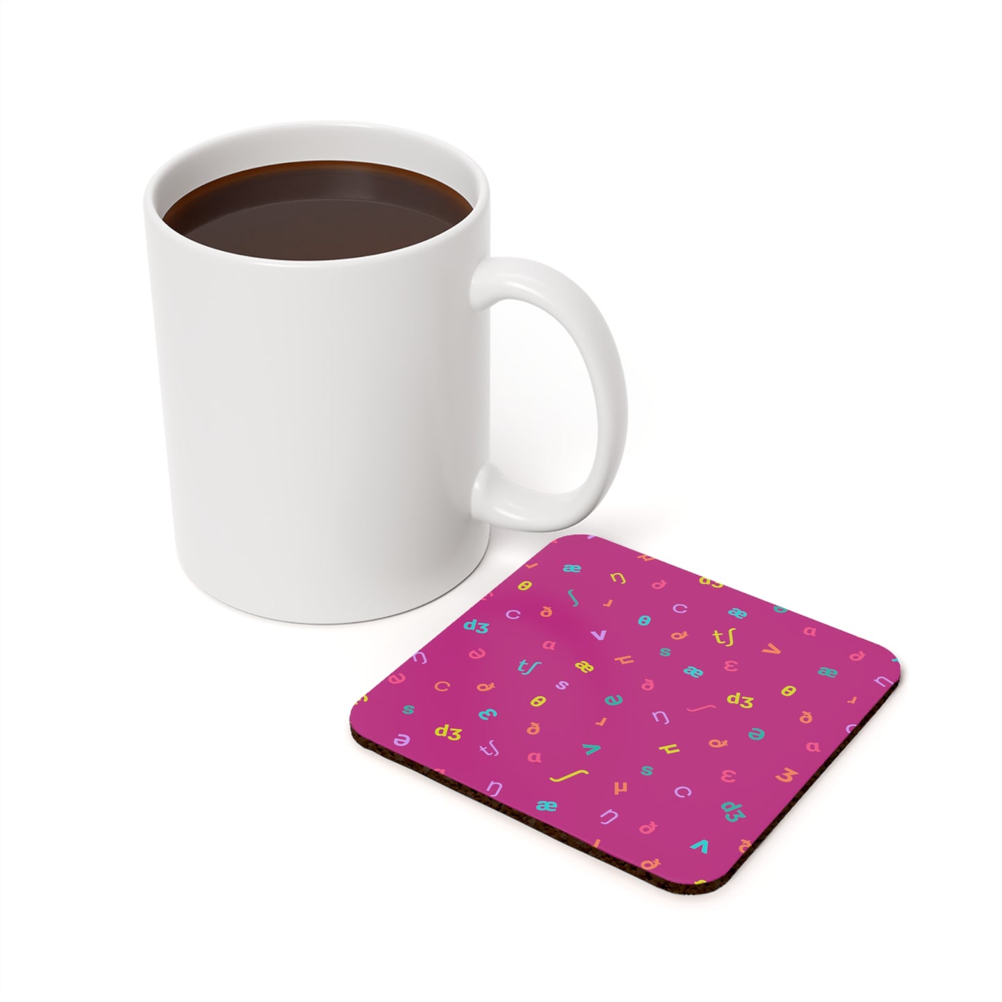 IPA Phonetic Symbols Coaster