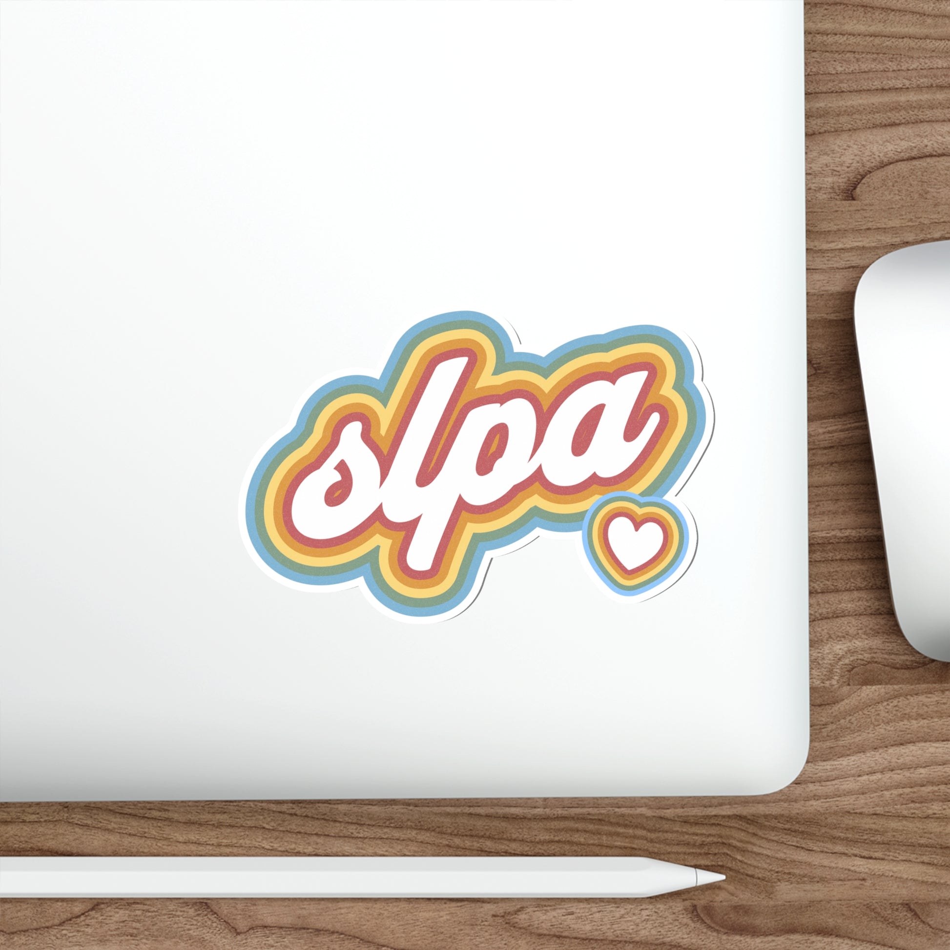 Retro SLPA Sticker for Speech-Language Pathology Assistant