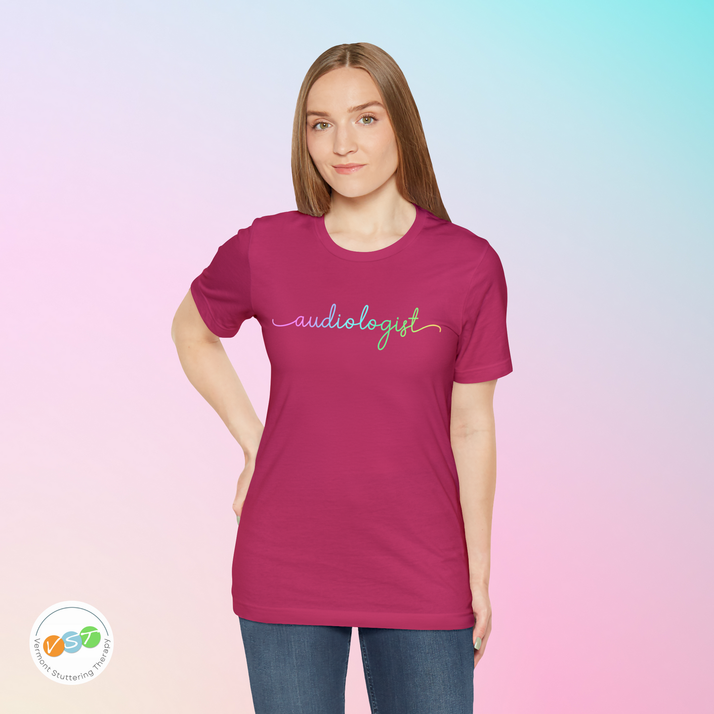 Minimalist Audiologist Script T-shirt