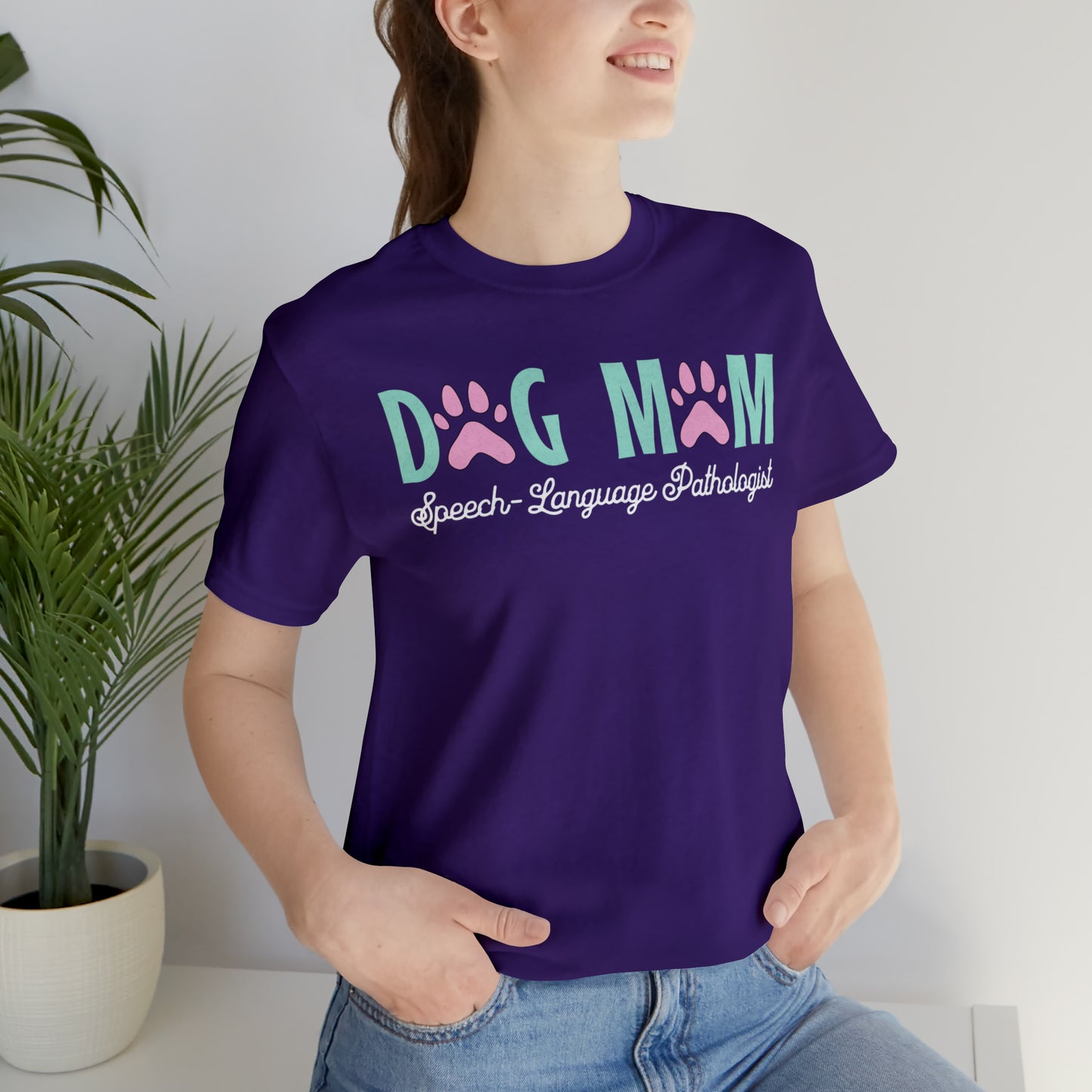 Dog Mom Speech-language Pathologist Tshirt