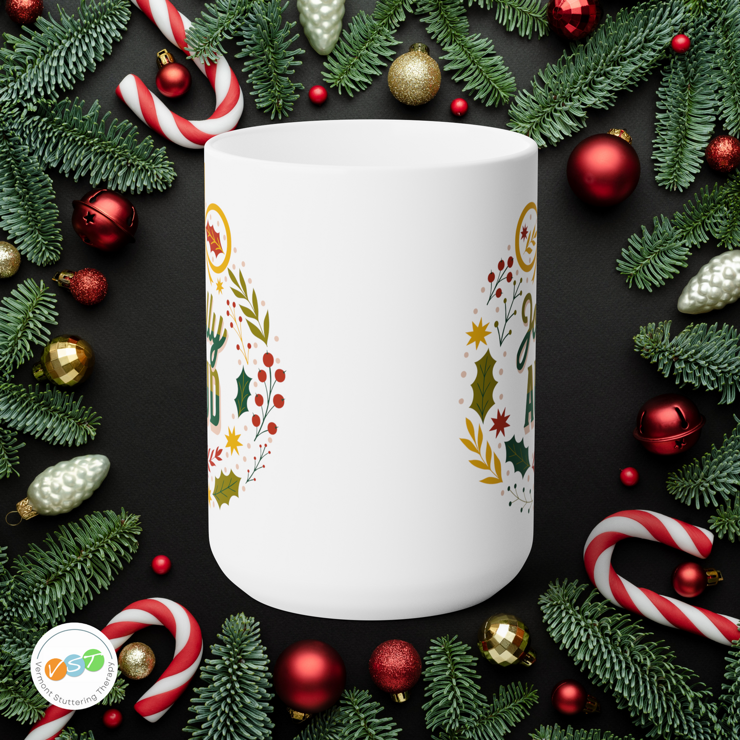 Jolly Audiologist Christmas Hot Cocoa Coffee Mug Gift