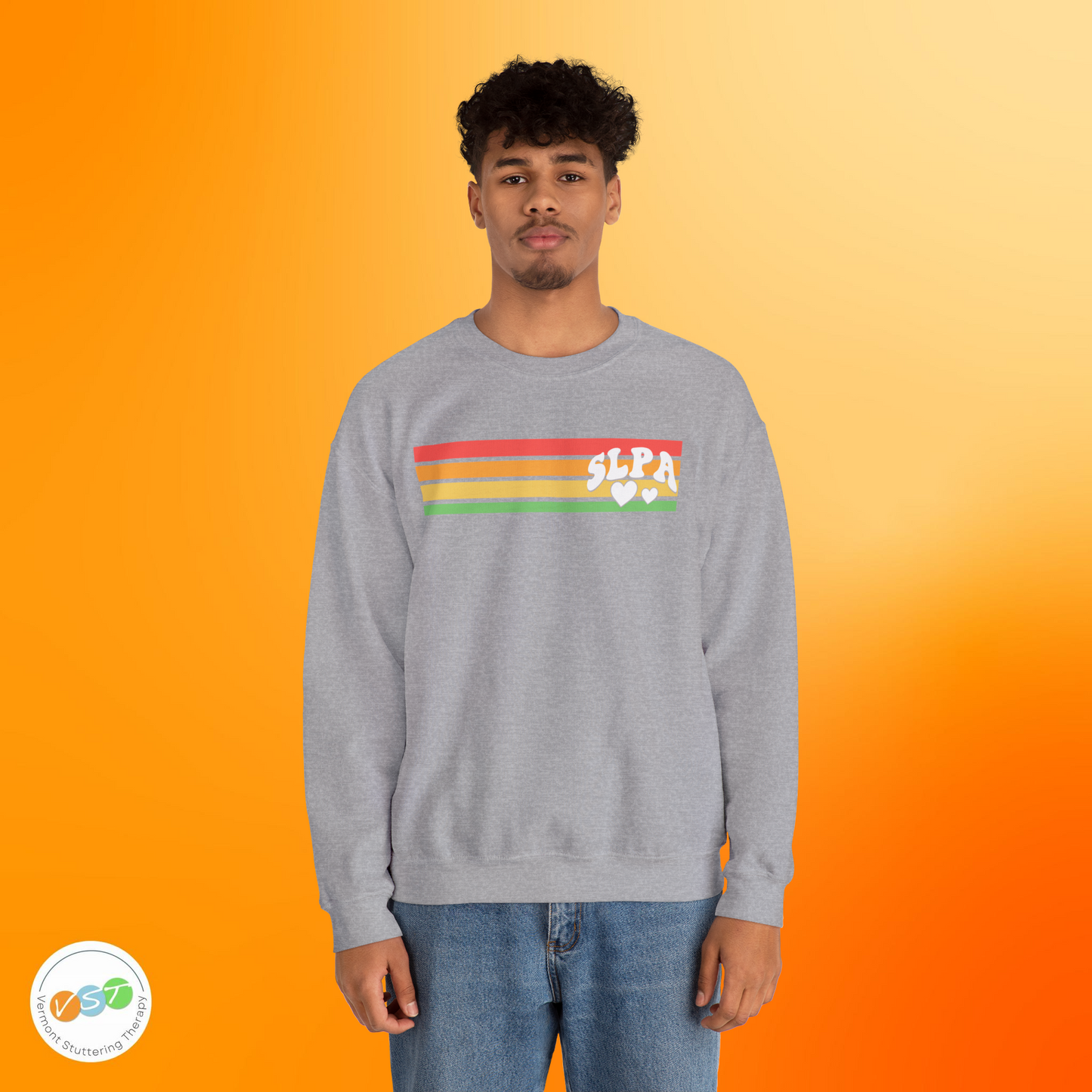 Retro Stripe SLPA Sweatshirt