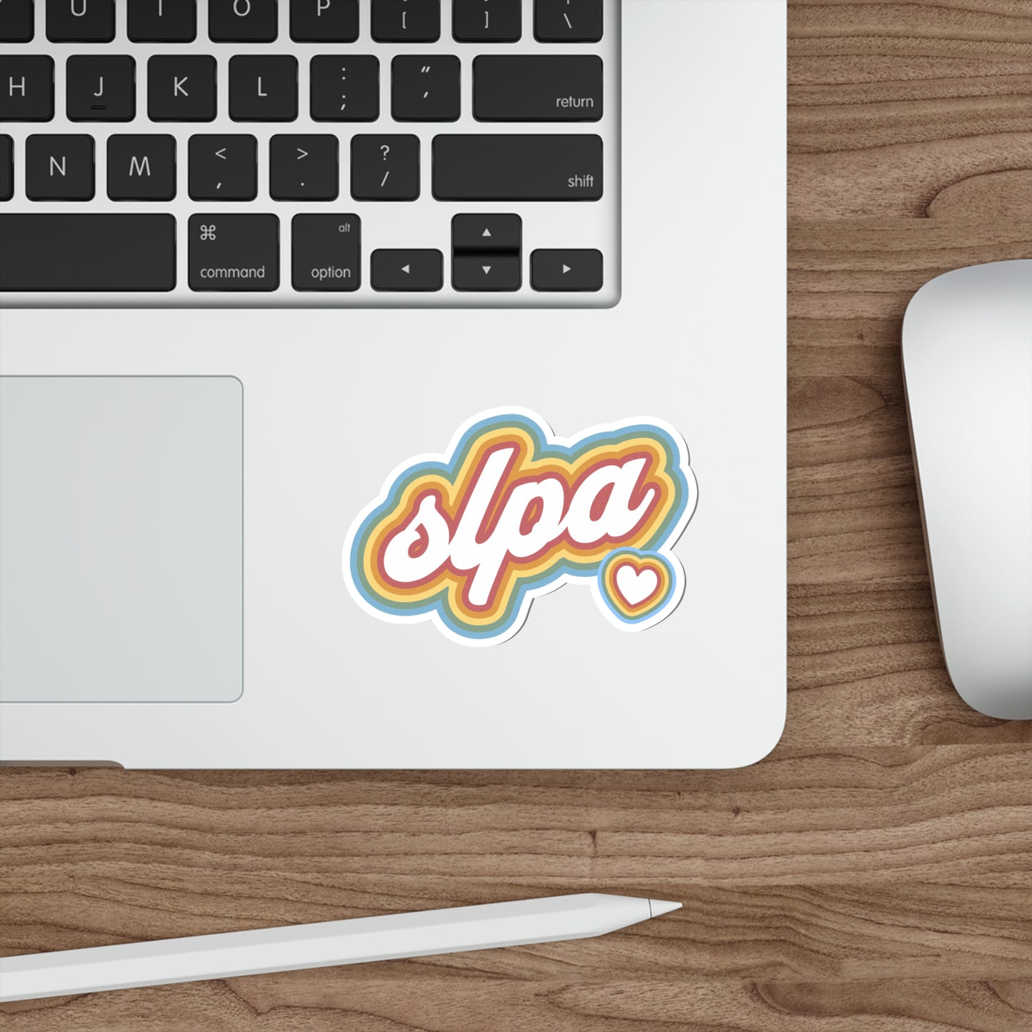 Retro SLPA Sticker for Speech-Language Pathology Assistant