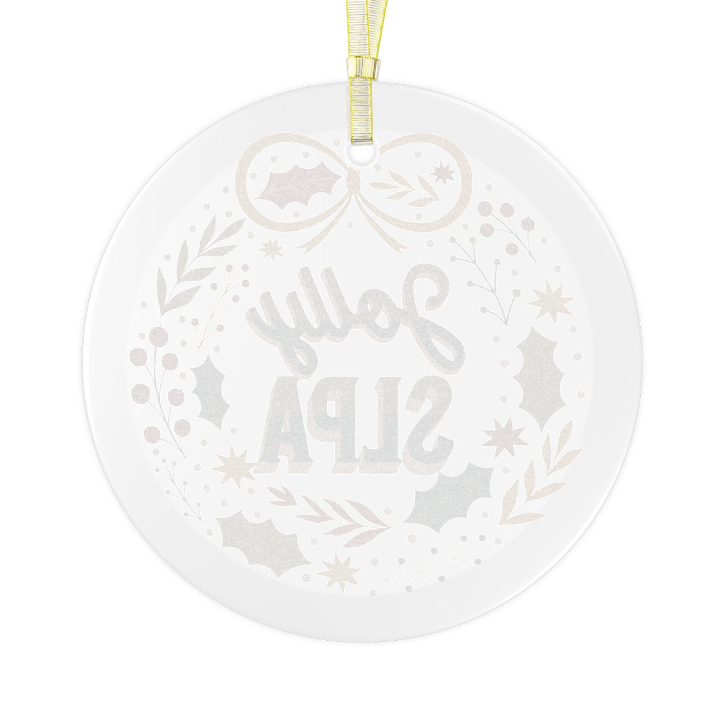 Jolly SLPA Wreath Christmas Ornament - 4 Options