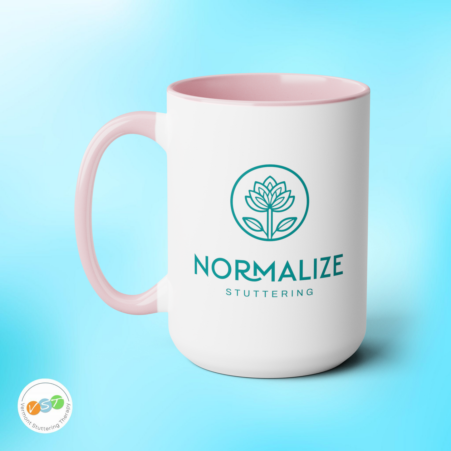 Normalize Stuttering Zen Mug, 15 oz