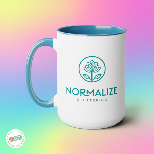 Normalize Stuttering Zen Mug, 15 oz