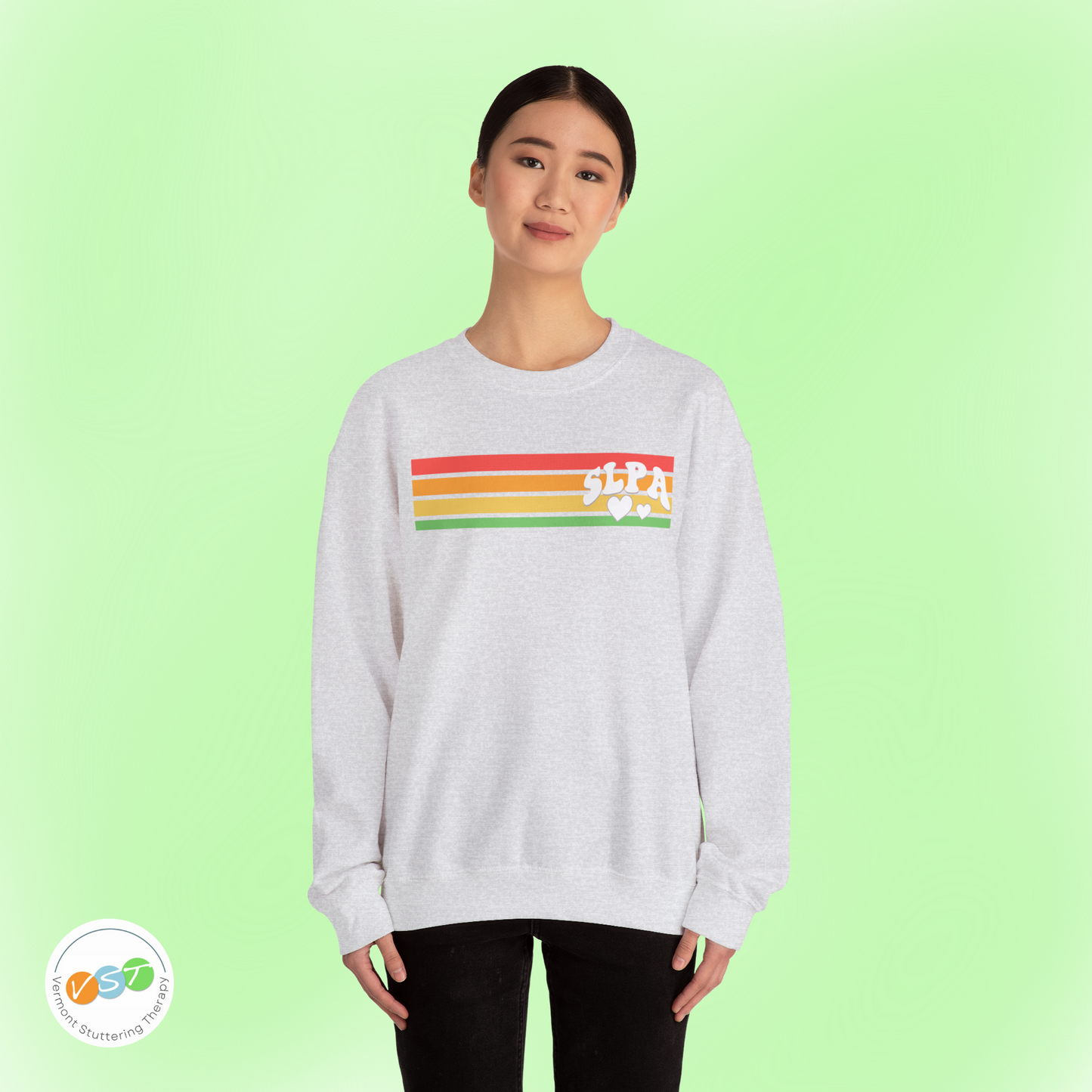 Retro Stripe SLPA Sweatshirt