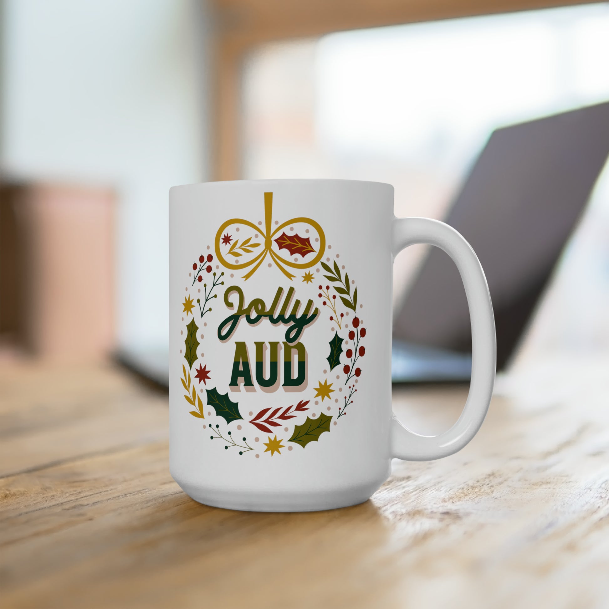 Jolly Audiologist Christmas Hot Cocoa Coffee Mug Gift