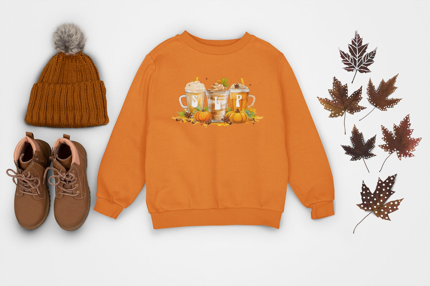 SLP Fall Pumpkin Latte Coffee Sweatshirt