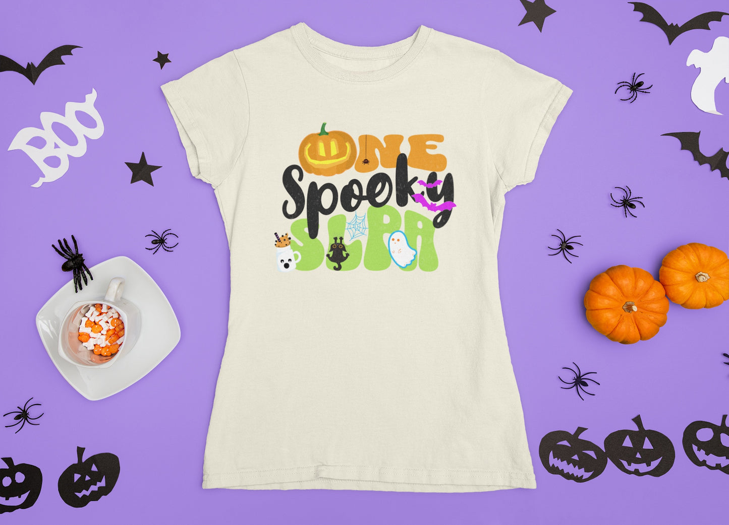 One Spooky SLPA Halloween Shirt for Speech-Language Pathology Assistant