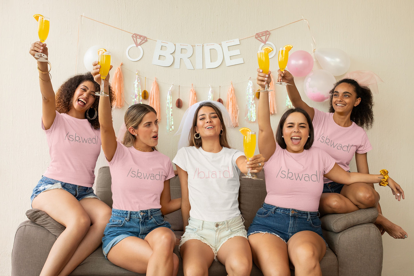 SLP Bachelorette Party Matching Bridesmaid Phonetic IPA T-shirts