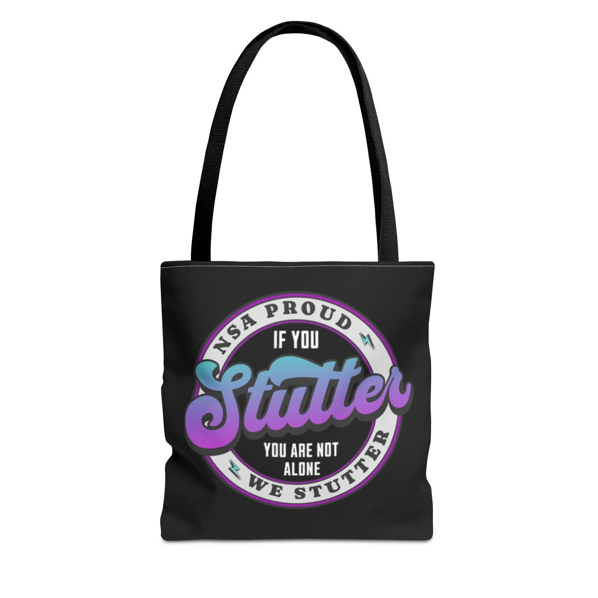 NSA Conference We Stutter If You Stutter You Are Note Alone - Tote Bag
