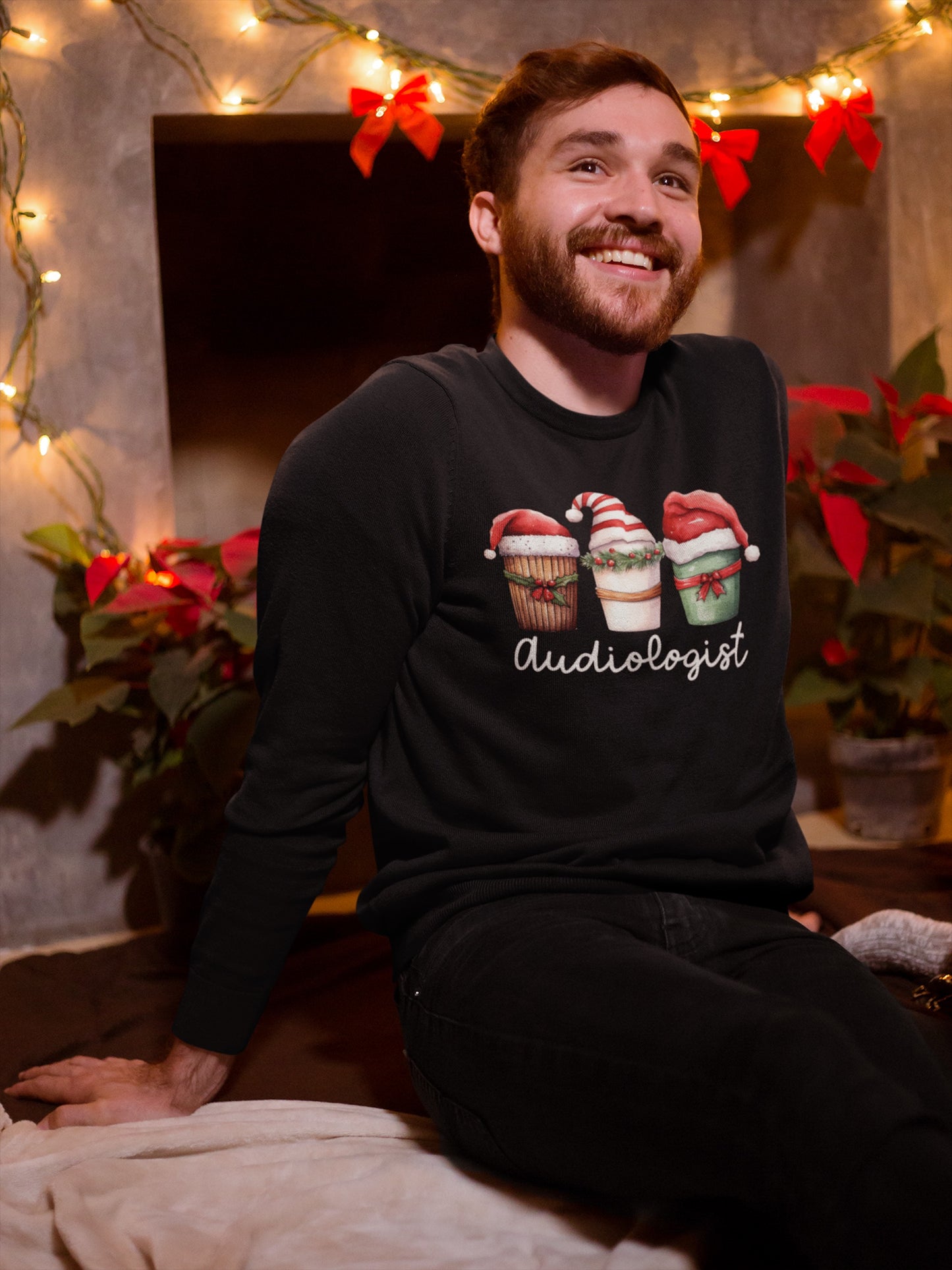 Audiologist Christmas Coffee Sweatshirt