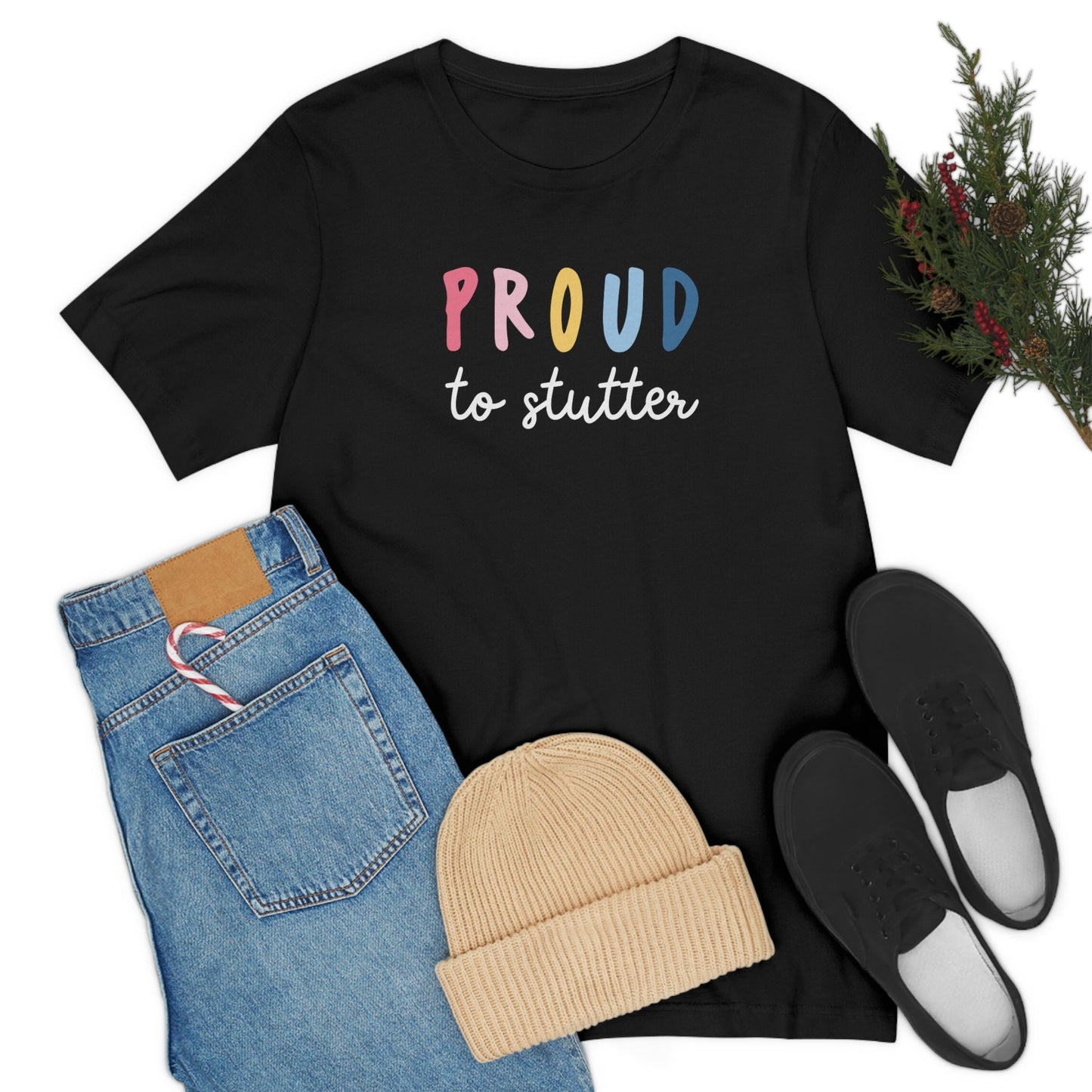 Proud to Stutter Unisex T-Shirt