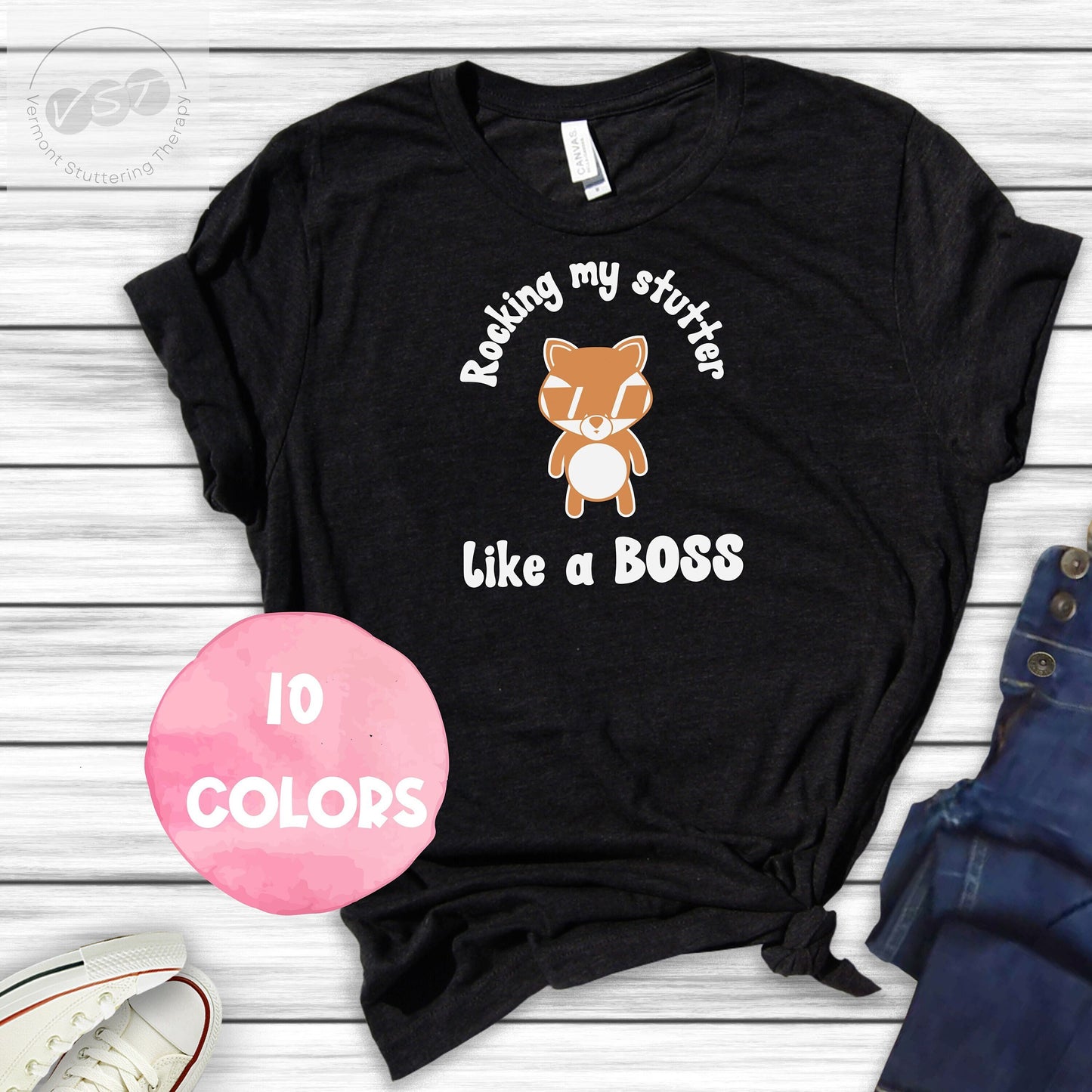 Red Panda Stutter Like a Boss Unisex T-Shirt