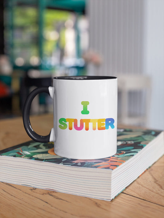 I Stutter 11oz Two-Tone Mug