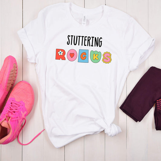 Stuttering Rocks Unisex T-Shirt