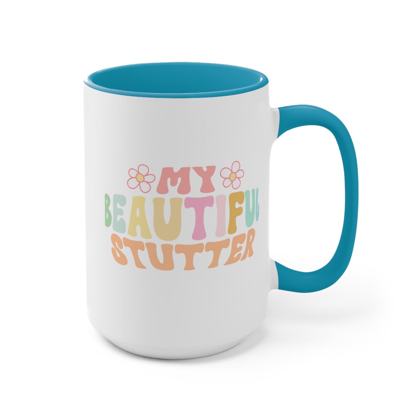 My Beautiful Stutter Retro Coffee Mug, 15oz