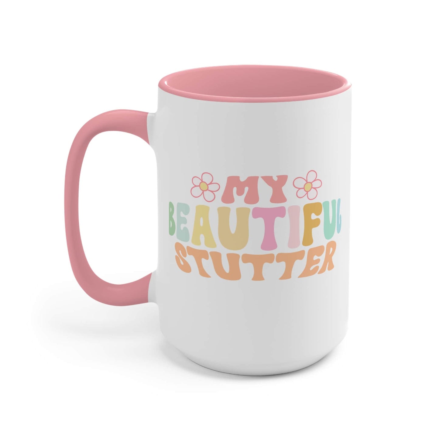 My Beautiful Stutter Retro Coffee Mug, 15oz