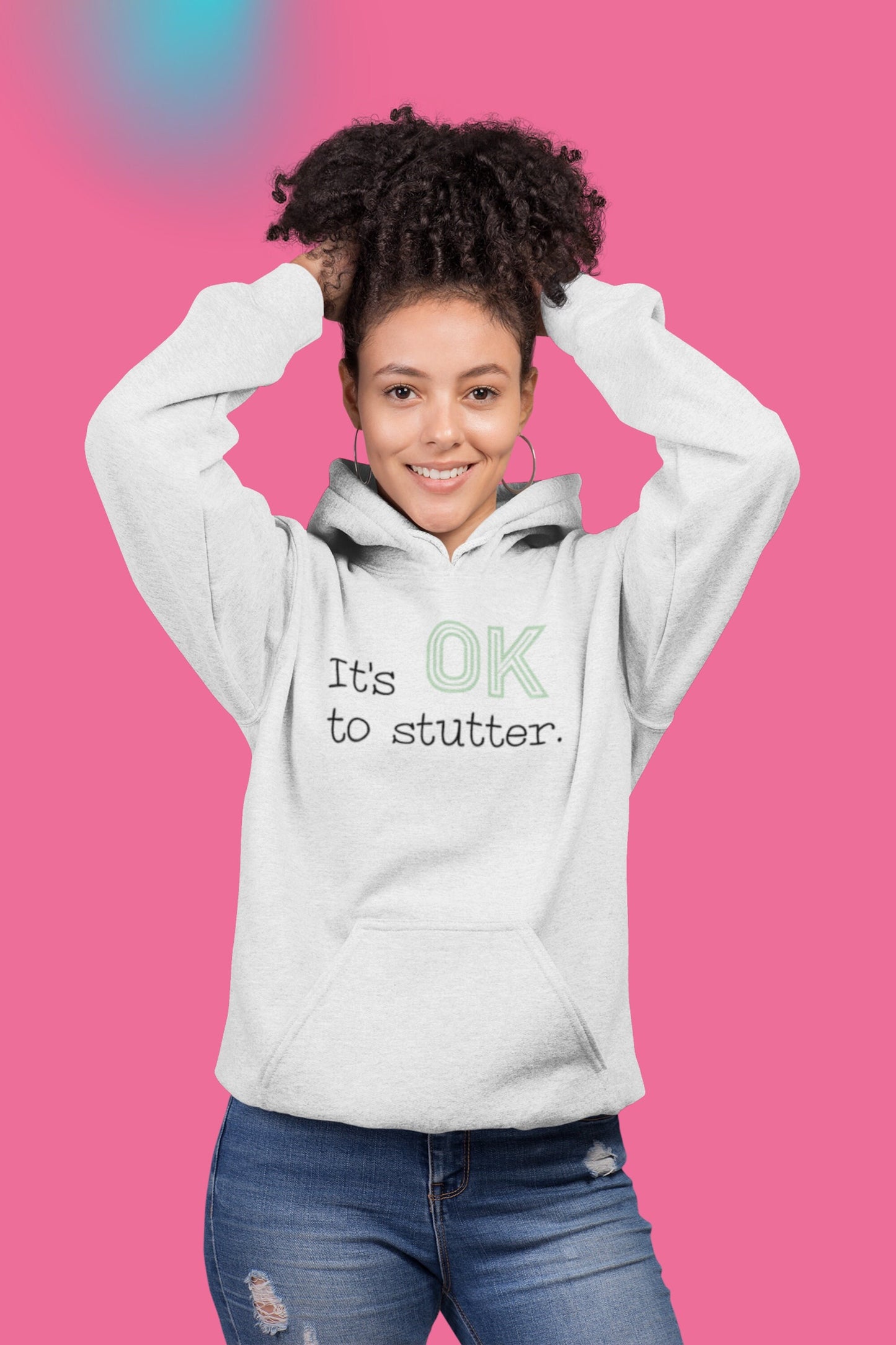 It's OK to Stutter Sweatshirt