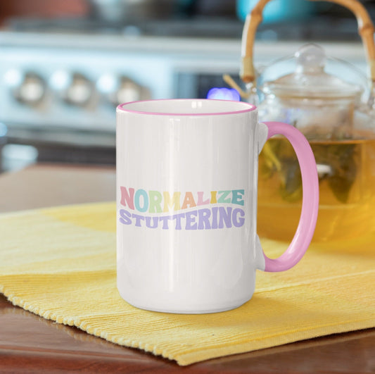 Normalize Stuttering Retro Wave Coffee Mug 11 or 15oz