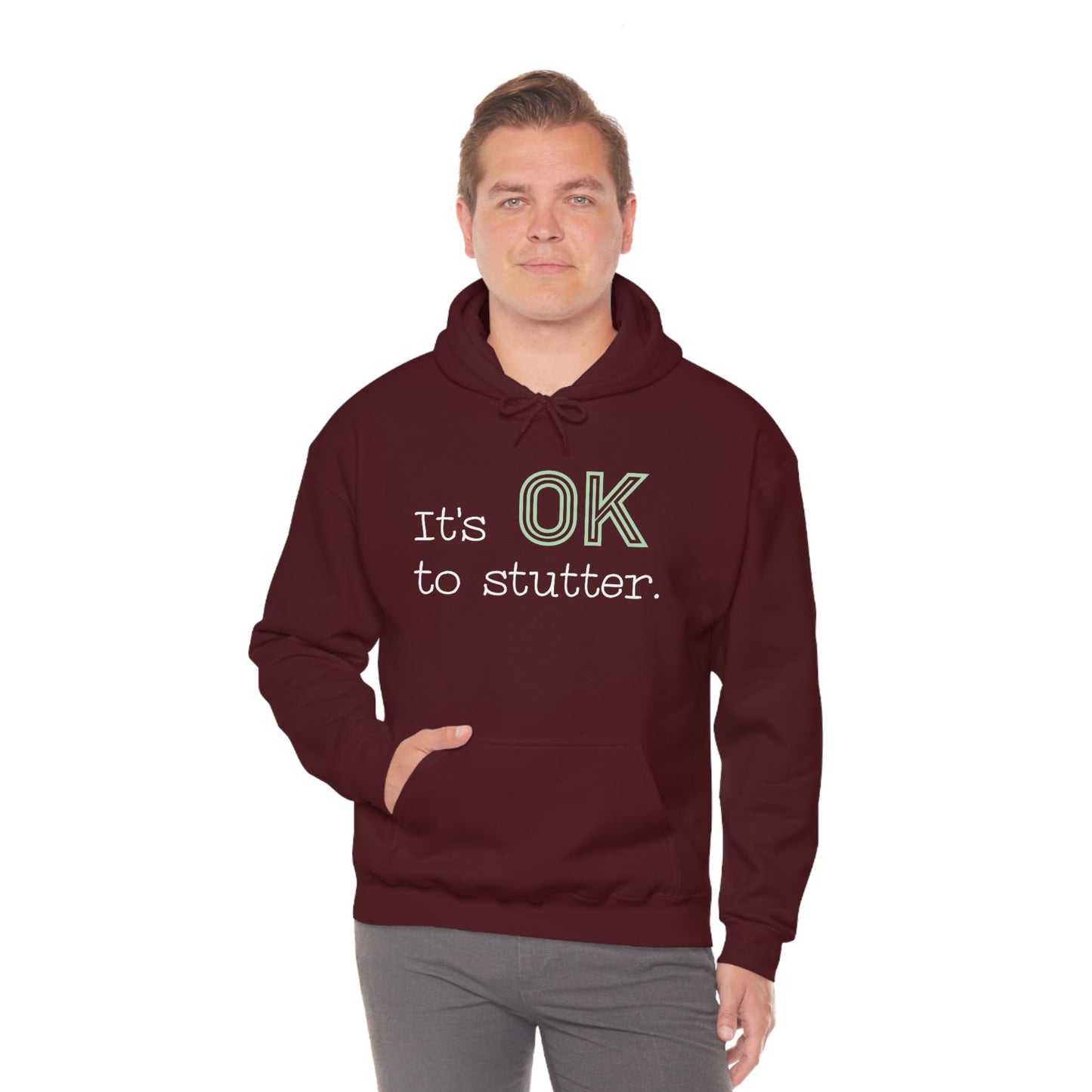 It's OK to Stutter Sweatshirt