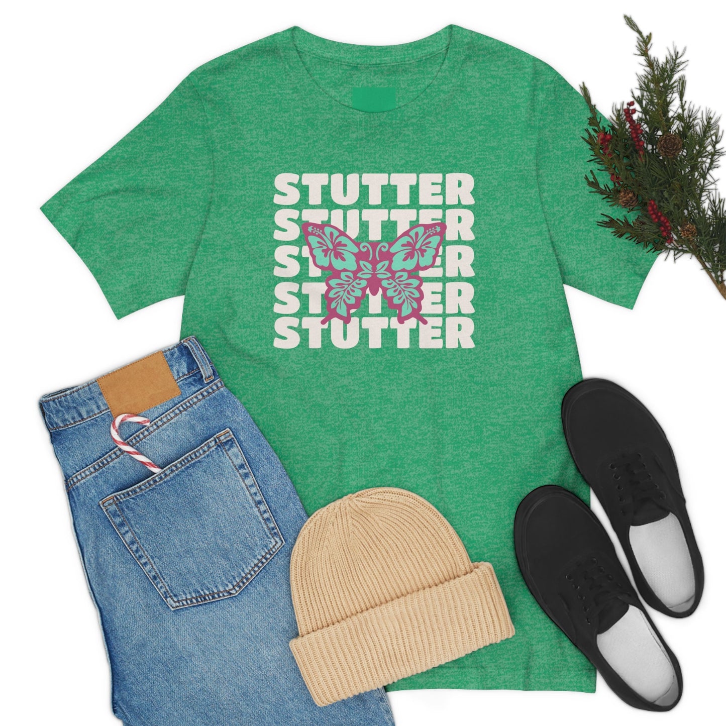 Stutter Butterfly Tropical T-shirt