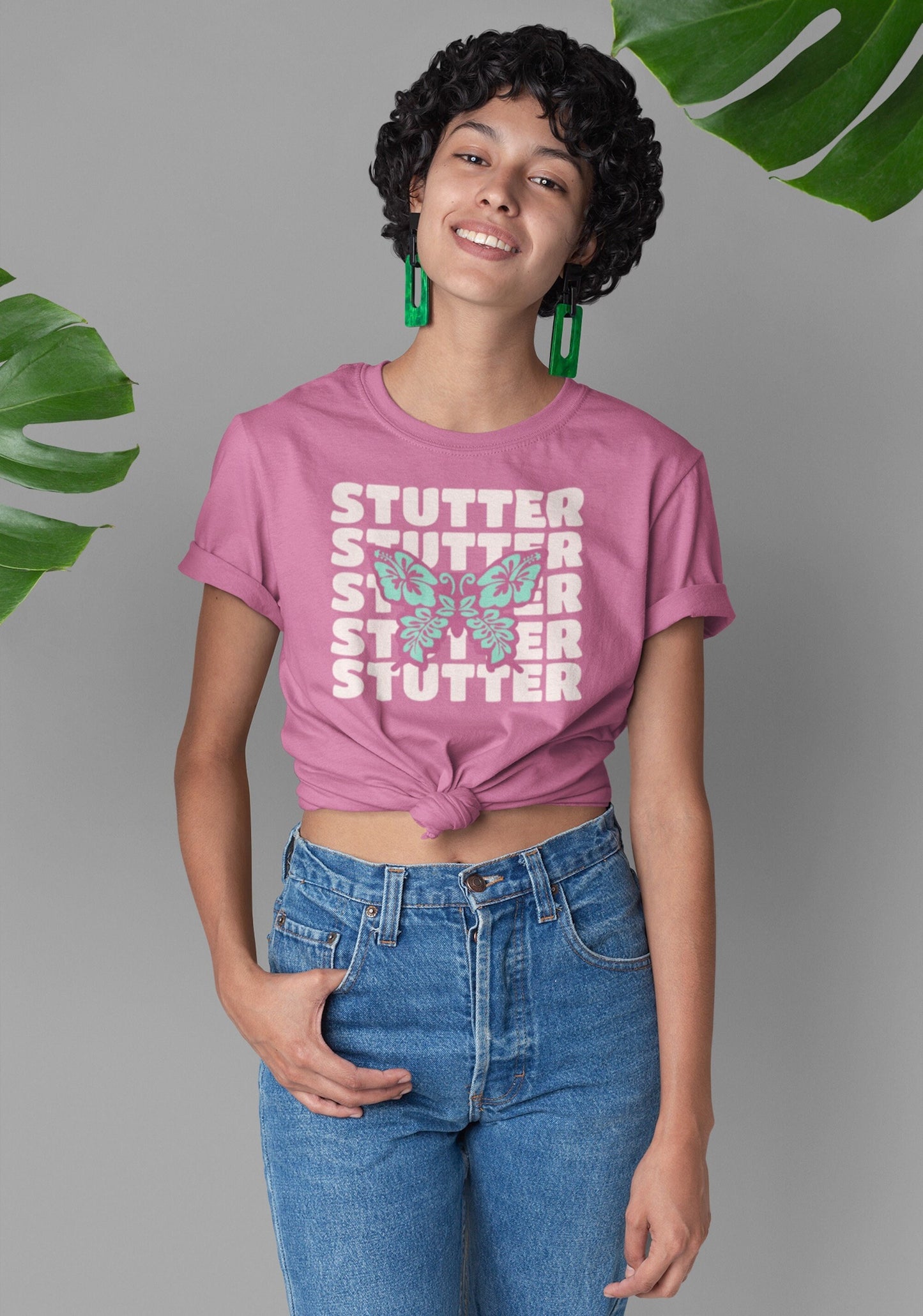 Stutter Butterfly Tropical T-shirt