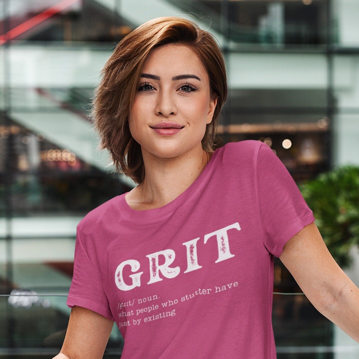 Grit: What People Who Stutter Have Just By ExistingT-shirt