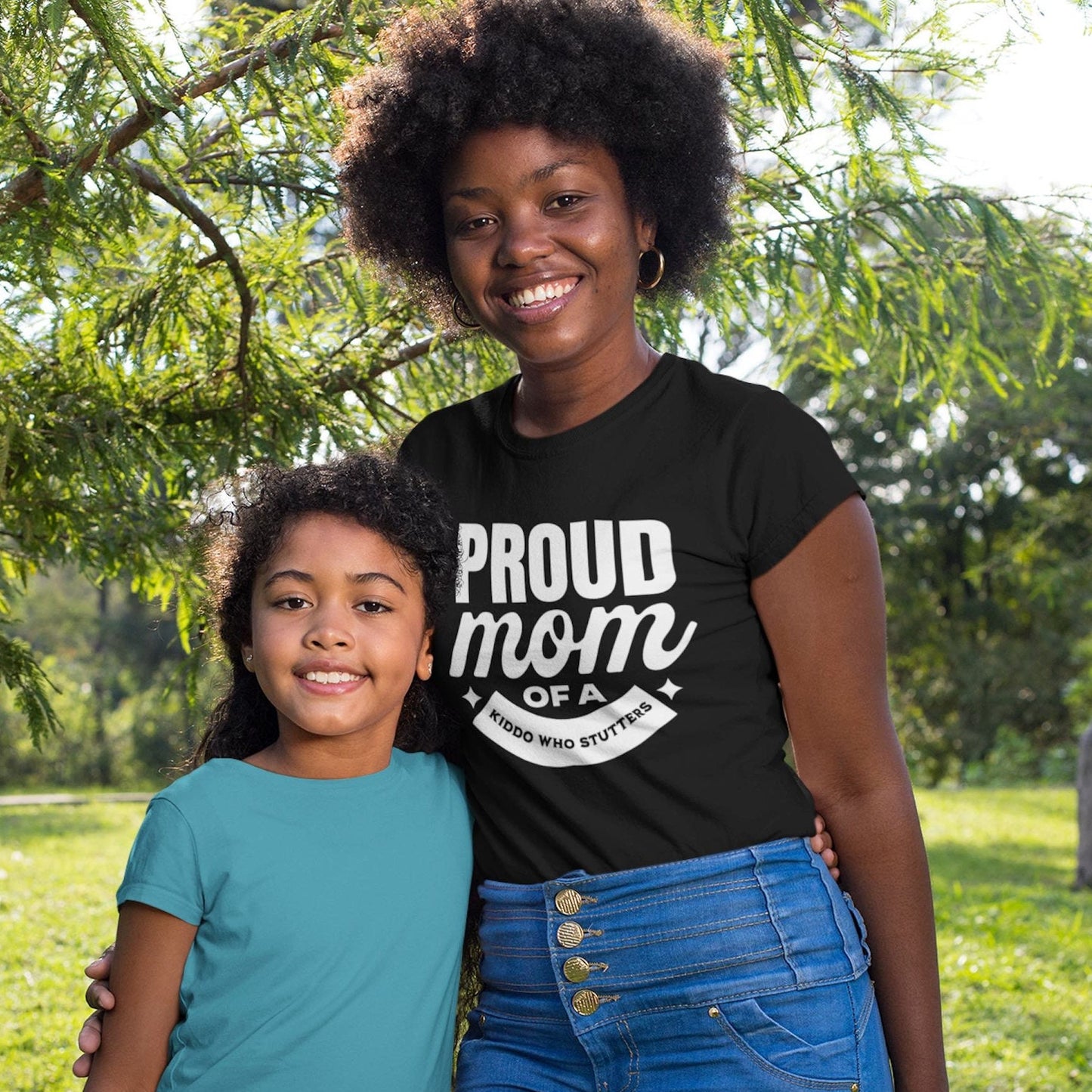 Proud Mom of a Kiddo Who Stutters T-Shirt