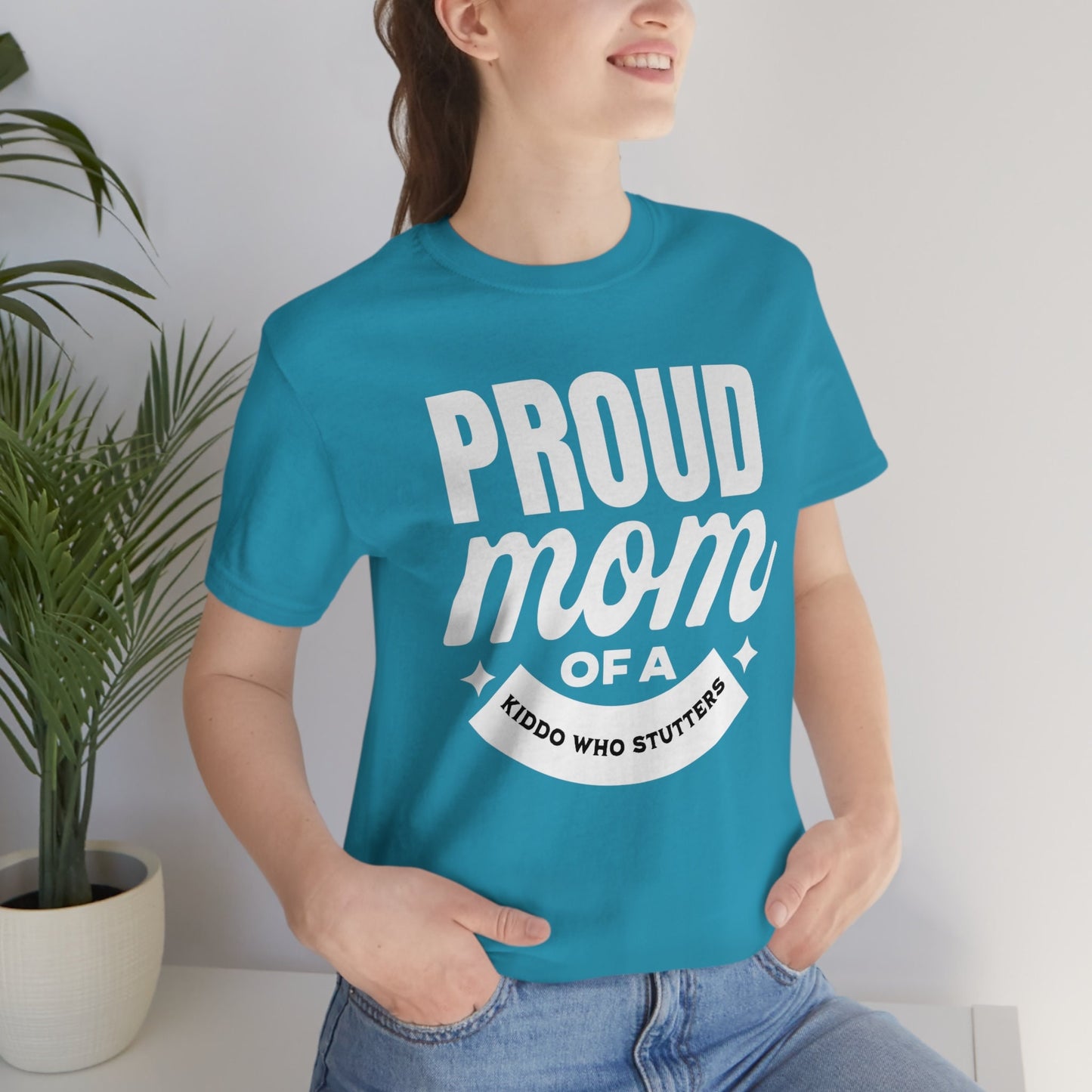 Proud Mom of a Kiddo Who Stutters T-Shirt