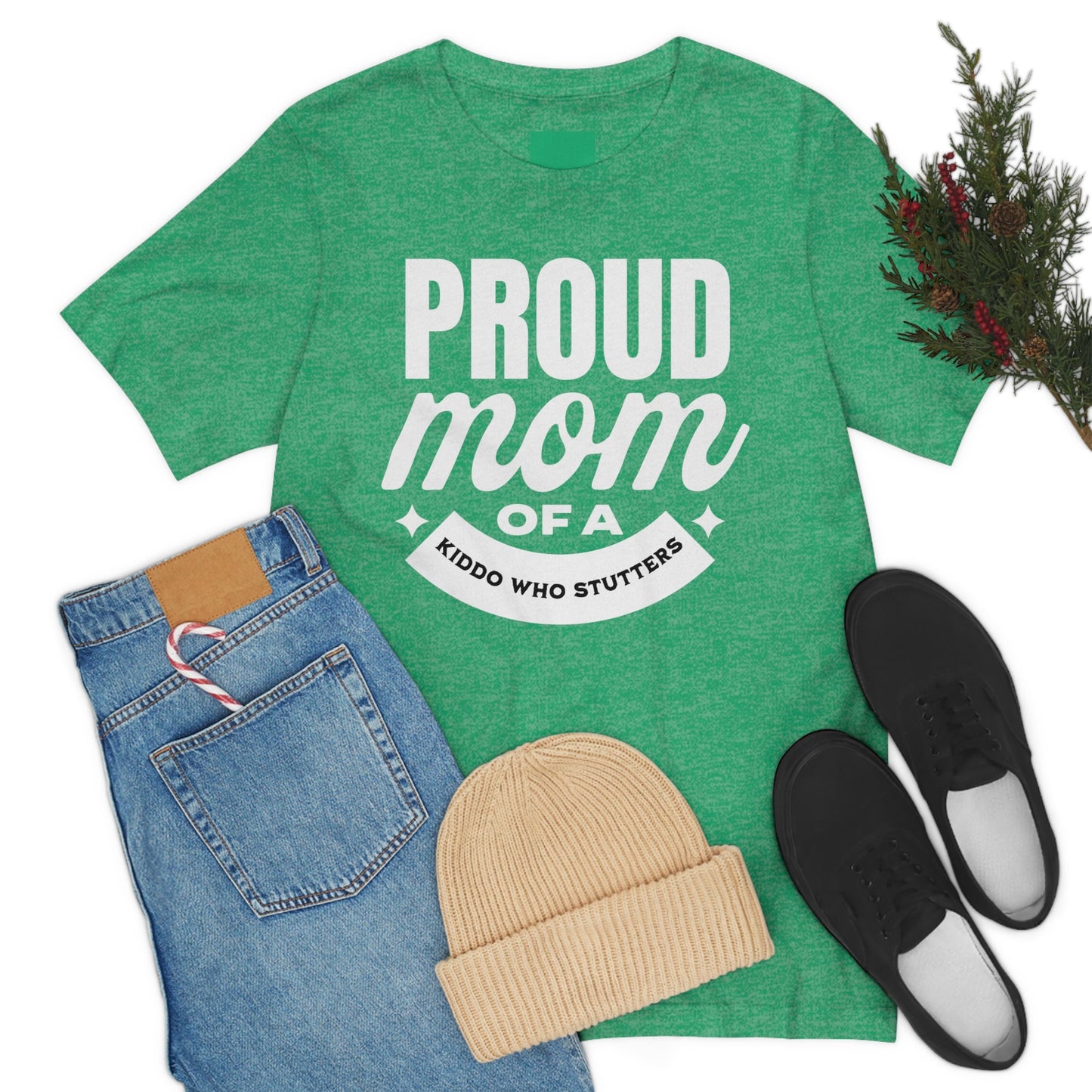 Proud Mom of a Kiddo Who Stutters T-Shirt