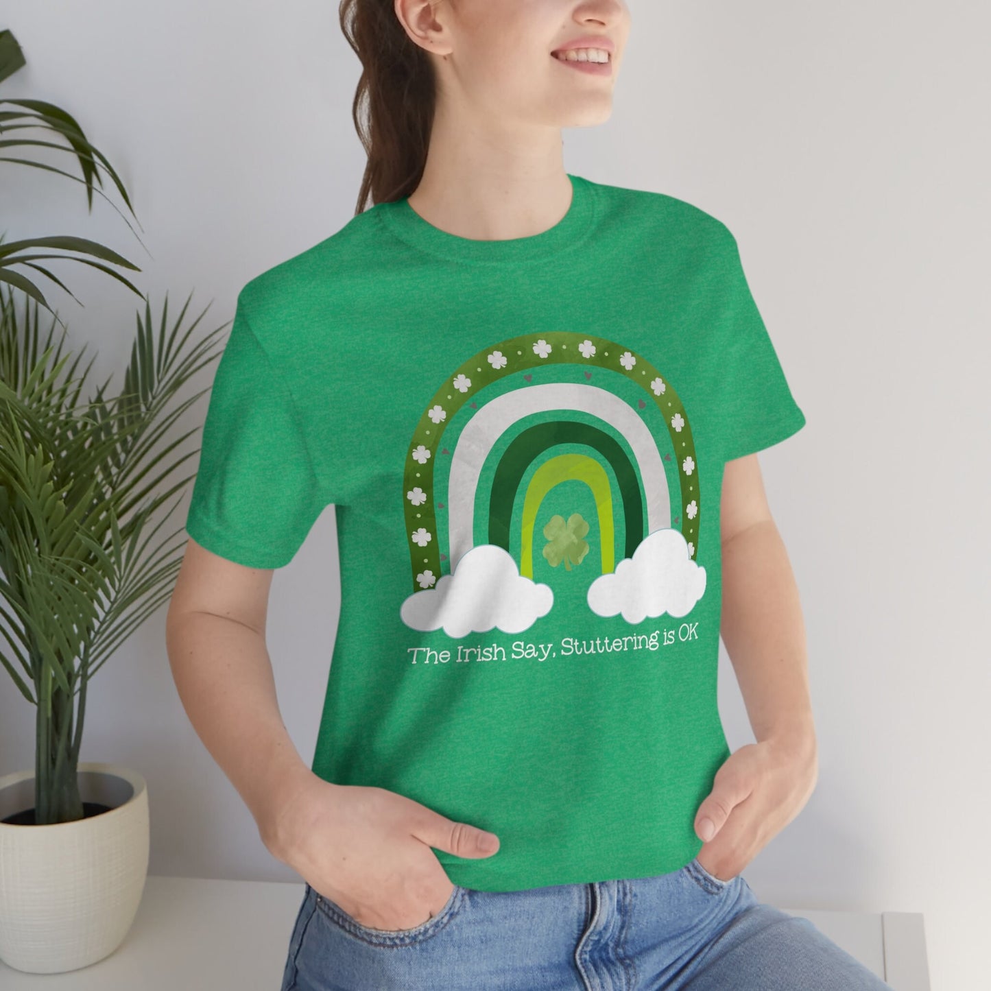 Irish Stutter St. Patrick's Day Stuttering is OK T-shirt