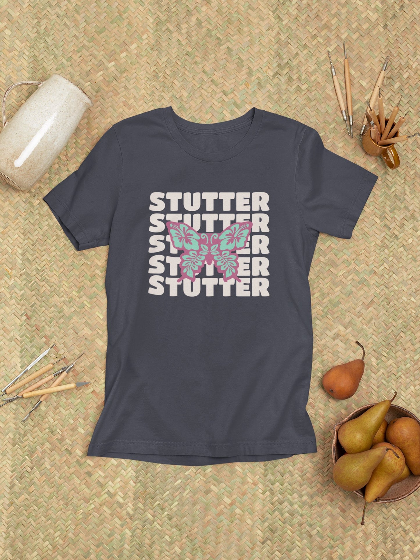 Stutter Butterfly Tropical T-shirt